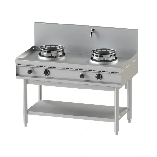 Wok Gaz 2 Bruleurs Top Vente