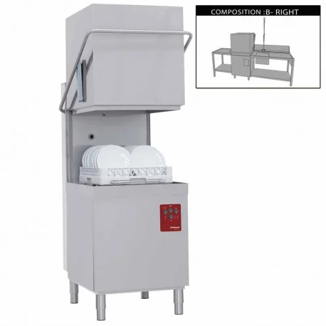Vente Directe Lave-vaisselle à capot complet, compose de :015-25D/6/B-D | Diamond