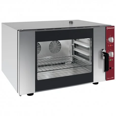 Usine Directe Four électrique à convection, 4x GN 1/1 + humidificateur manuelCGE11-N | Diamond