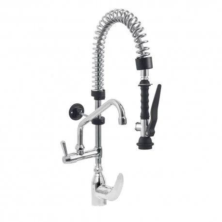 Vente Flash Douchette acier inox et robinet avec groupe mitigeur monocommande (Sortie MONO)CW4086/MT | Diamond