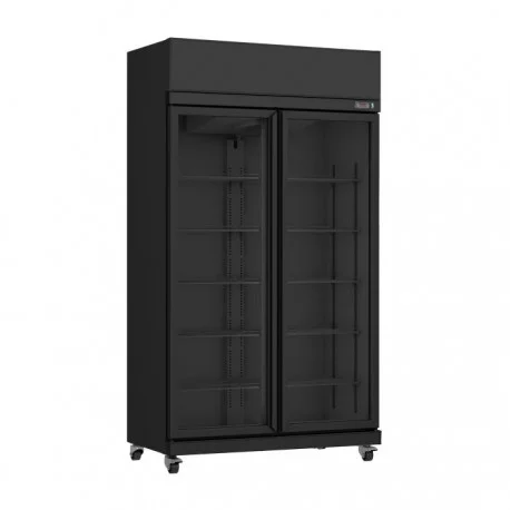 Offre Du Jour Armoire réfrigérée 2 portes vitrées noire7455.3150 | CombiSteel
