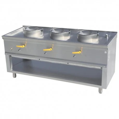 Offre Limitée Fourneau wok 3 brûleursASIA1-C3L | Diamond