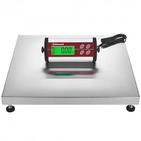 Bascule électronique inox, 150Kg x 50gBSC5/150-5 | Diamond Nouvelle Collection