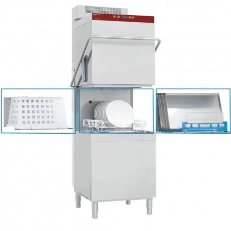 Prix Choc Lave-vaisselle & batteries a capot, panier 600x500 mm + Condenseur-récupérateur de buéesDCR37/6-RC | Diamond
