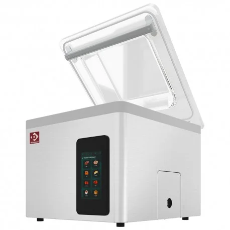 Usine Directe Machine sous-vide, cuve inox 370x420xh180 mm. 21 m3/h ecran TOUCHTA-90/IVAC | Diamond