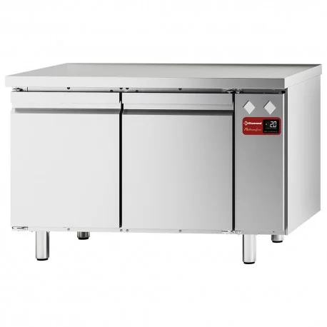 Tables frigorifiques, ventilées, 2 portes GN 1/1, (sans groupe)TFC2/SG-7 | Diamond Paiement Sécurisé