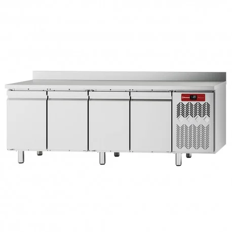 Table frigorifique "murale", ventilée, 4 portes GN 1/1, 550 litresTFM4/AG-6 | Diamond Commande En Gros