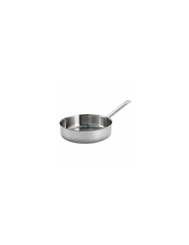 Bon Plan Sauteuse sans couvercle ø 28 x 8 cm - 5 L - Inox