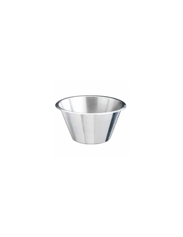 Bassine conique à fond plat ø 28 cm - 5,25 L - Inox Pas Cher