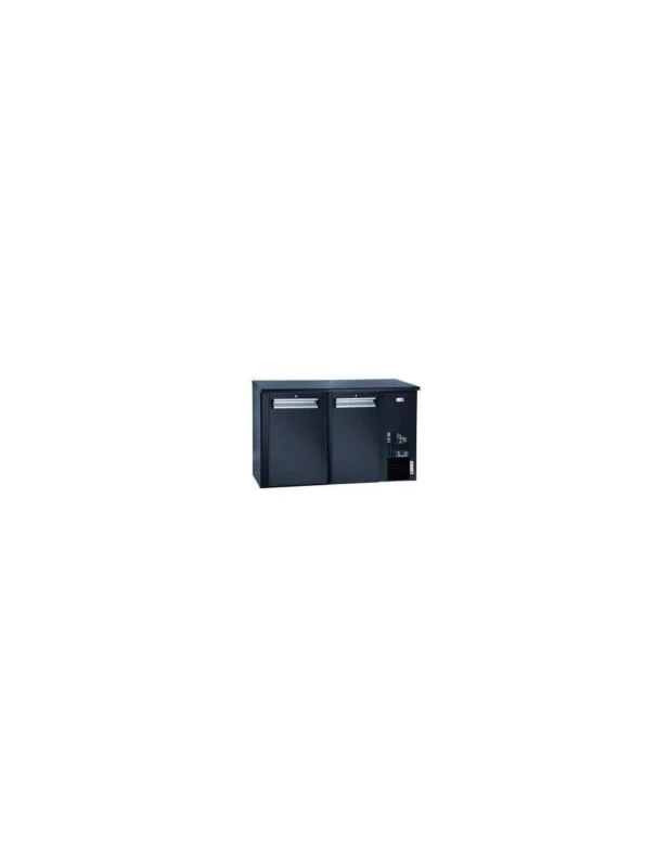 Commander Maintenant Arrière bar réfrigéré gamko anthracite 2 portes pleines 325L
