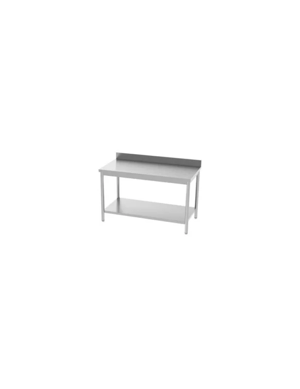 Table adossée avec étagère - 2000x700x850/900mm Prix Promo