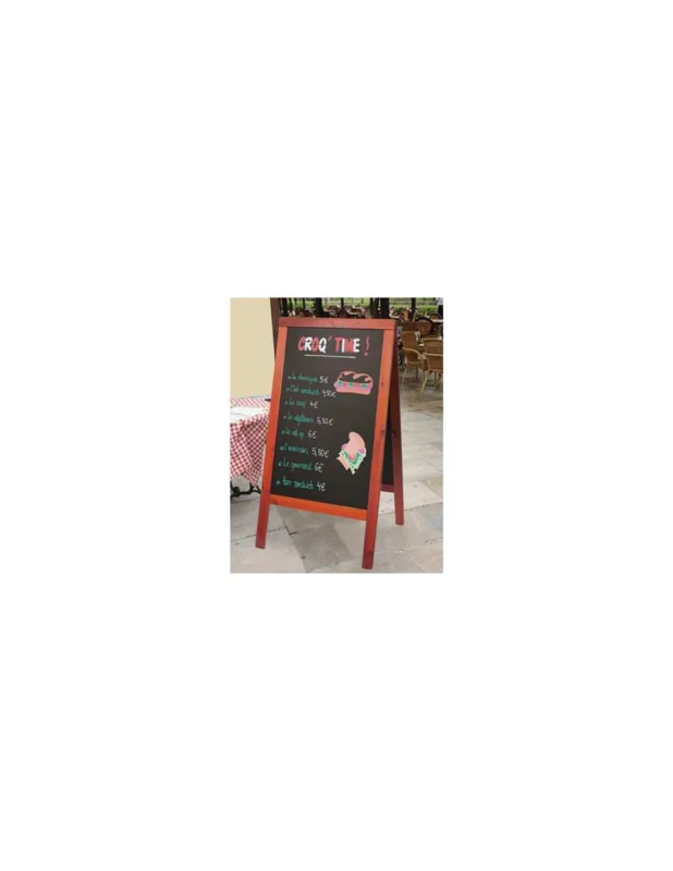 Acheter En Ligne Panneau Trottoir 70x125 cm - Acajou