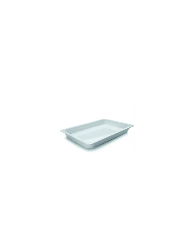 Bacs mélamine blanc GN 1/1 - Plein - 530x325 mm Satisfait Ou Remboursé