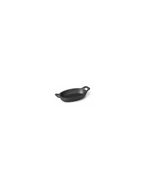 Plat magma oval 21,7x15 cm - fonte d’acier brute Acheter En Ligne