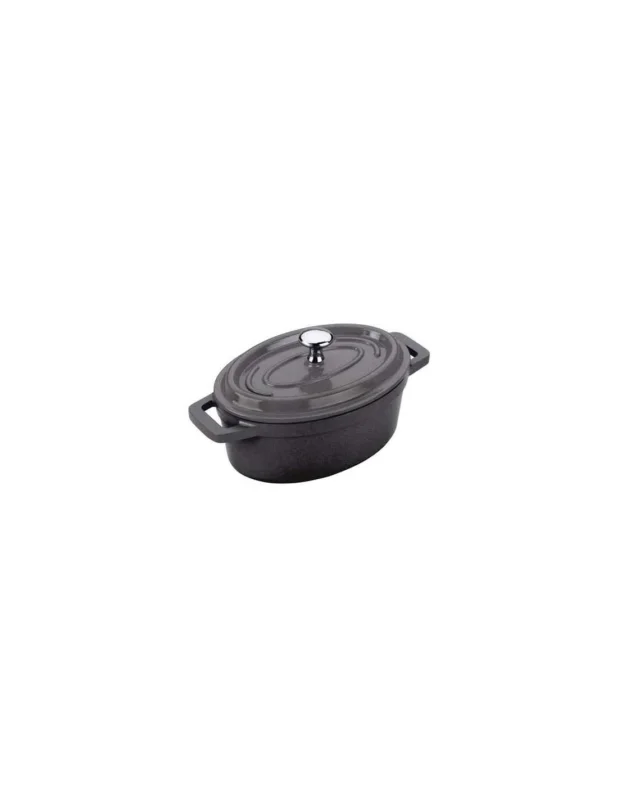 Mini cocotte 25cl - Fonte aluminium noir ø12x8,5 cm Pas Cher