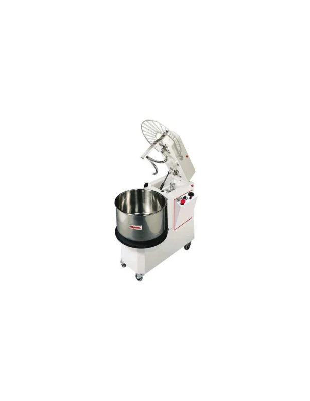 Produit De Marque Pétrin à spirale avec tête relevable IR22 et cuve extractible de 22 L Pizza Group