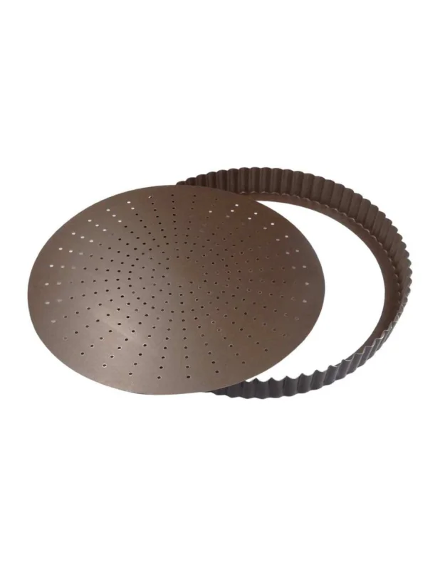 Affaire À Saisir Tourtière perforée - Fond mobile - ø 32x2,8 cm