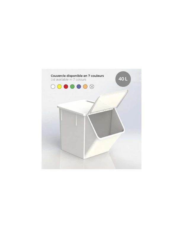 Populaire Bac à ingrédients 40 L - 583x398x442 mm