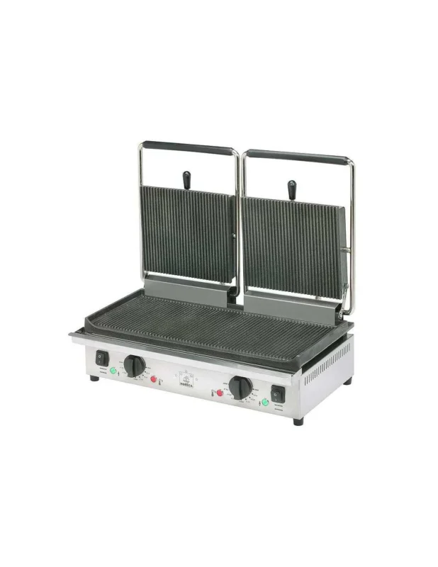 Grill panini Majestic en fonte - 600x385x220 mm Bon Marché