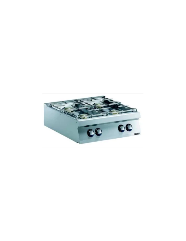 Fourneau 4 feux Gaz - 800x900x250mm Marque