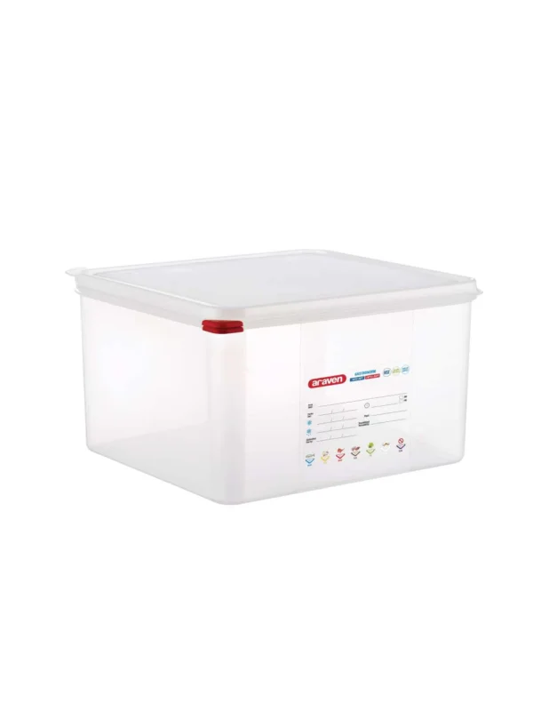 Bac hermétique GN2/3- Hauteur 200 mm - Polypropylène Quantité Limitée