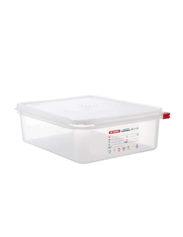 Bac hermétique GN1/2- Hauteur 100 mm - Polypropylène Quantité Limitée