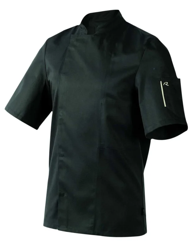 Haute Qualité Veste homme manches courtes noire T4 - Nero