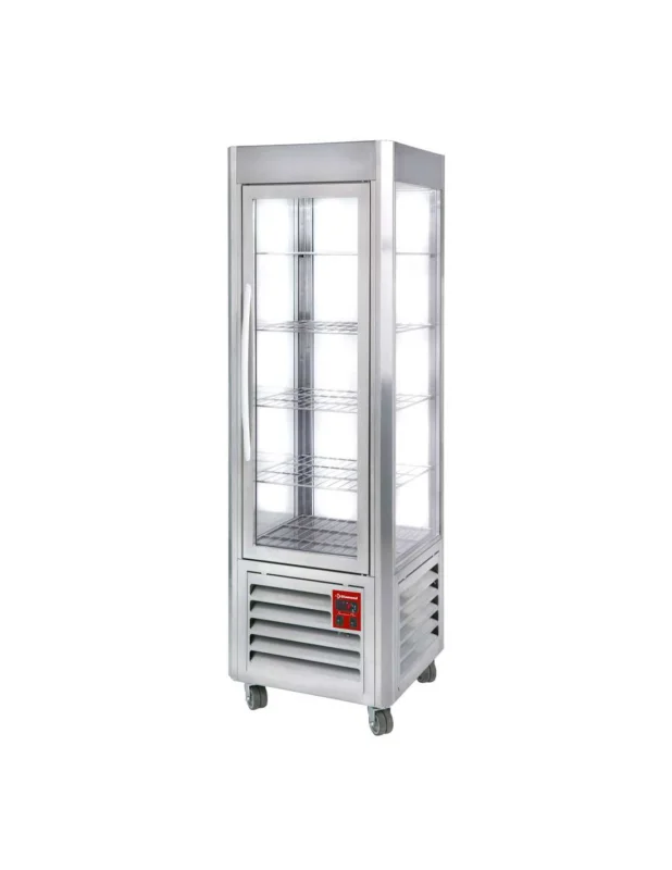 Vitrine panoramique, 5 grilles, 360 LT, Inox. Soldes