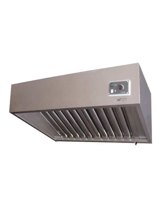 Populaire Hotte complète (7/7-1500 M3/h) 120 Pa, variateur, 3 filtres
