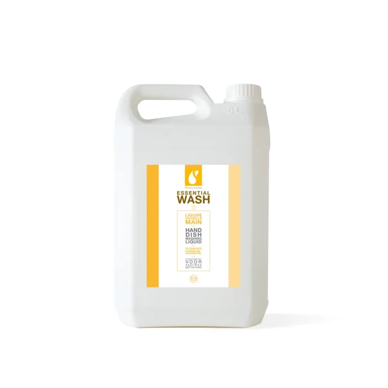 Dernier Modèle Liquide vaisselle à la main ultra dégraissant 5 L Essential Wash Kleaning Essentials