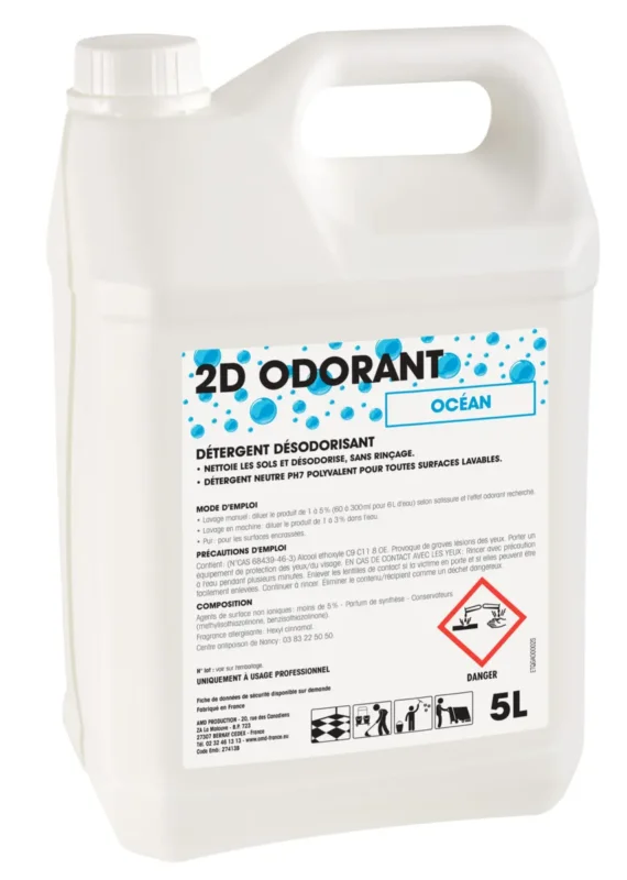 Nettoyant désodorisant 5 L Commander Maintenant