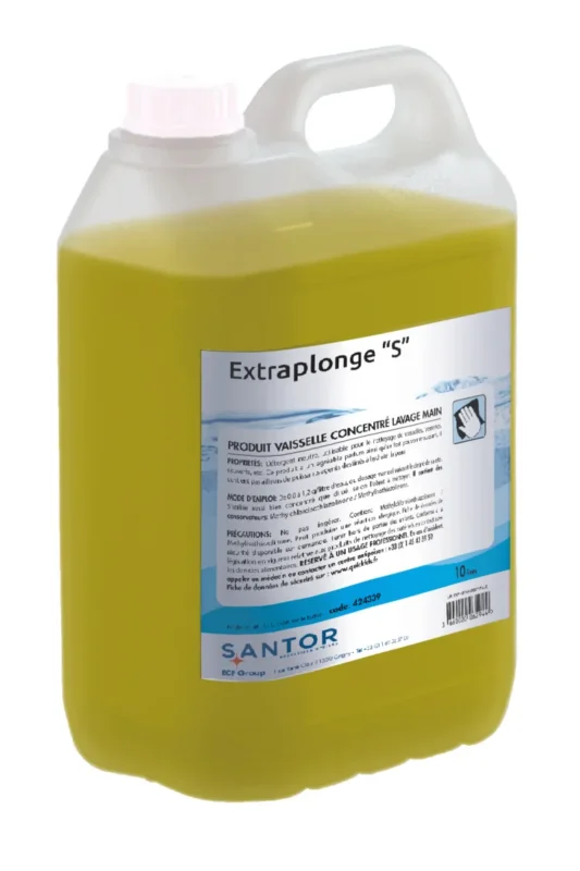 Produit De Marque Liquide vaisselle à la main concentré 10 L Extraplonge S Santor