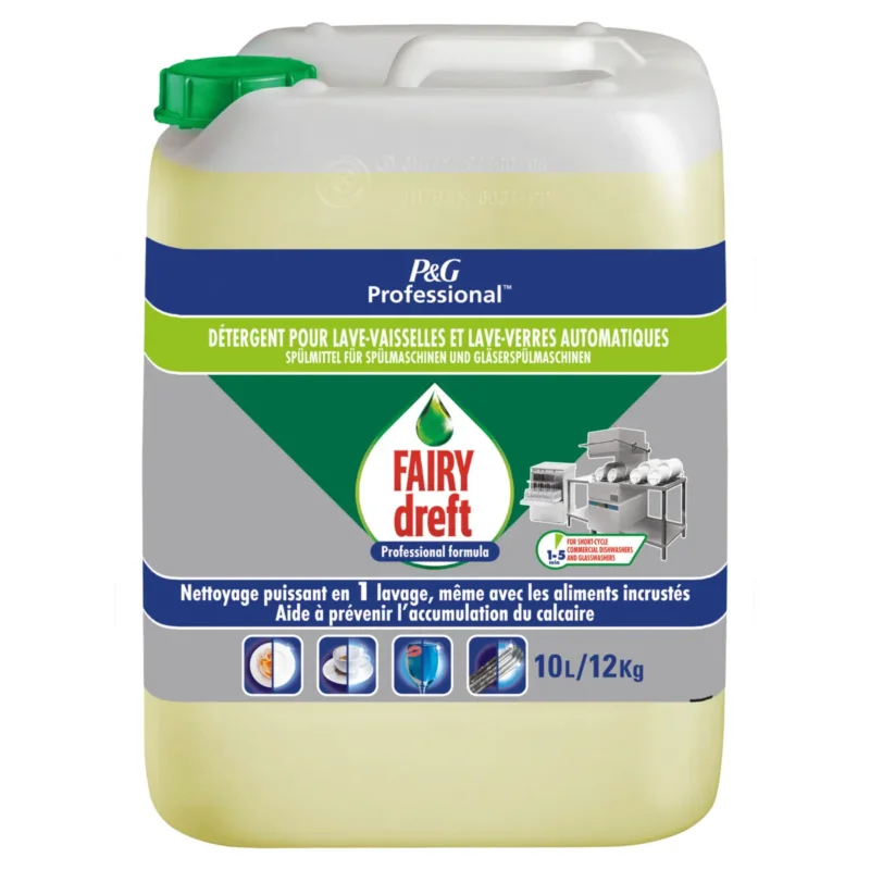Liquide vaisselle machine 10 L Fairy (10 pièces) Satisfait Ou Remboursé