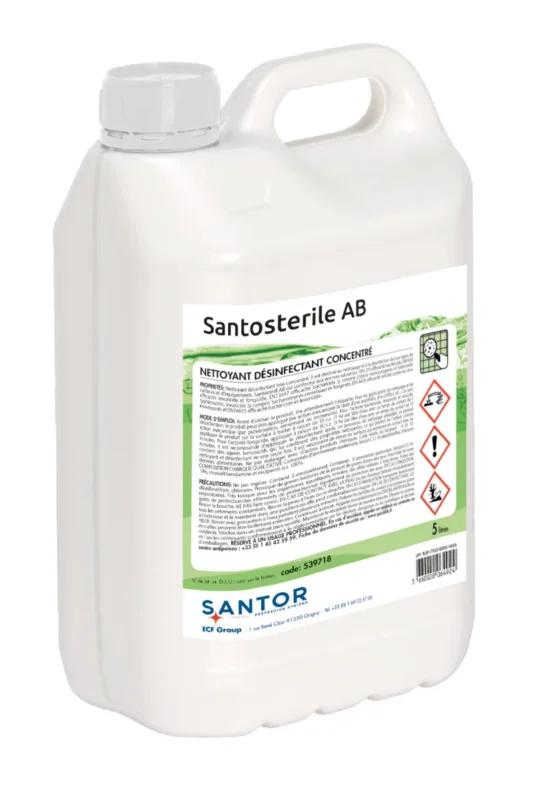 Réduction Nettoyant désinfectant Santosterile Ab Santor
