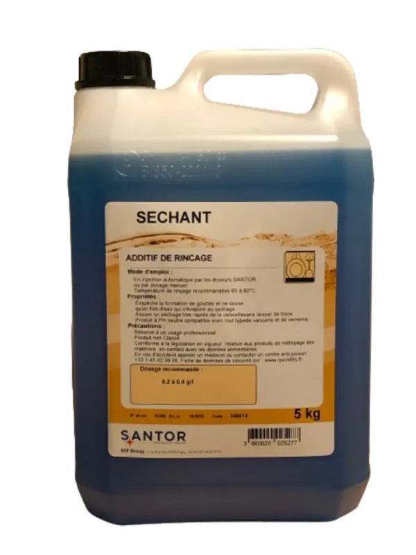 Expédié Aujourd’hui Accélérateur de séchage vaisselle 5 KG Sechant Santor