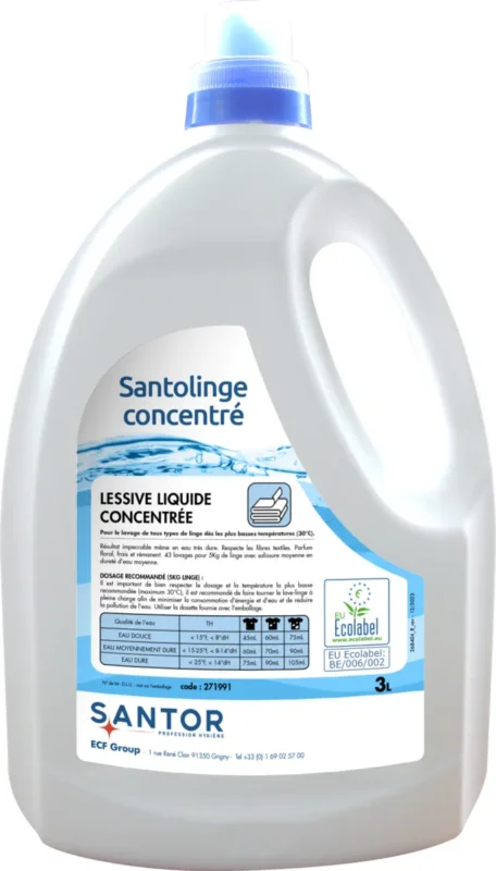 Must-Have Lessive liquide concentrée 3 L Santolinge Santor