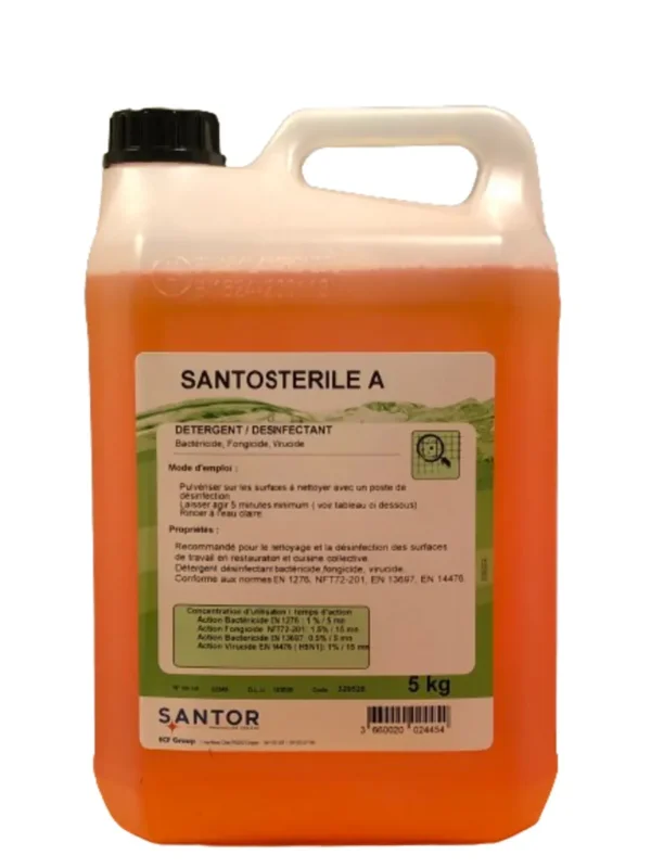 Usine Directe Détergent désinfectant 5 KG Santosteril A Santor
