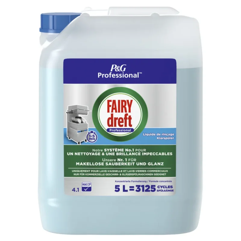 Liquide rinçage machine 5 L Fairy (5 pièces) Solde
