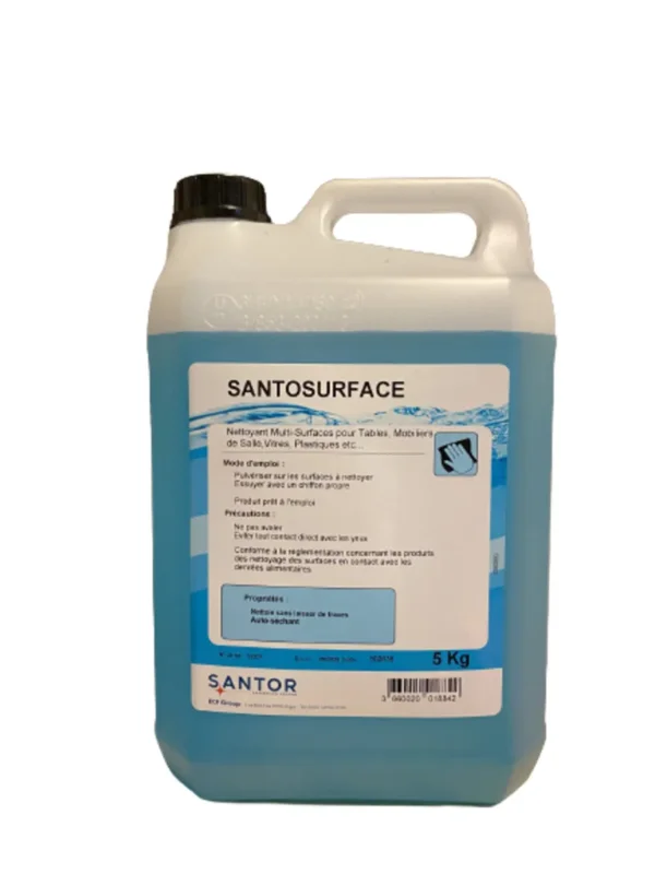 Prix Promo Nettoyant multi-surfaces 5 KG Santosurface Santor