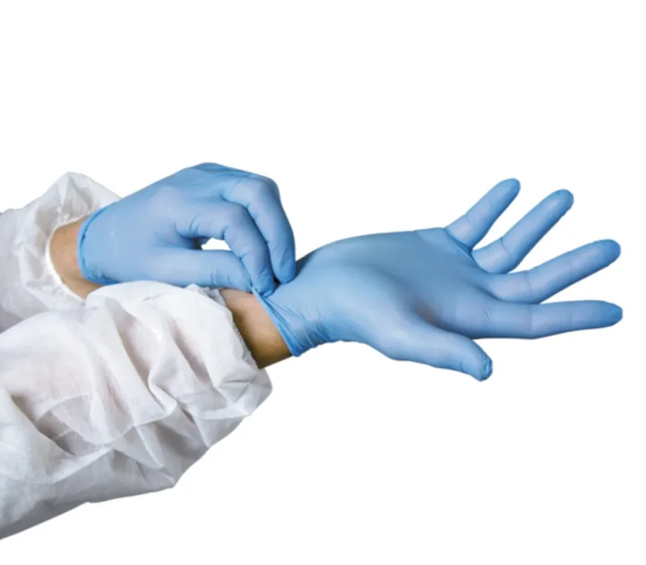 Gants nitrile bleu S (100 pièces) Prix Choc
