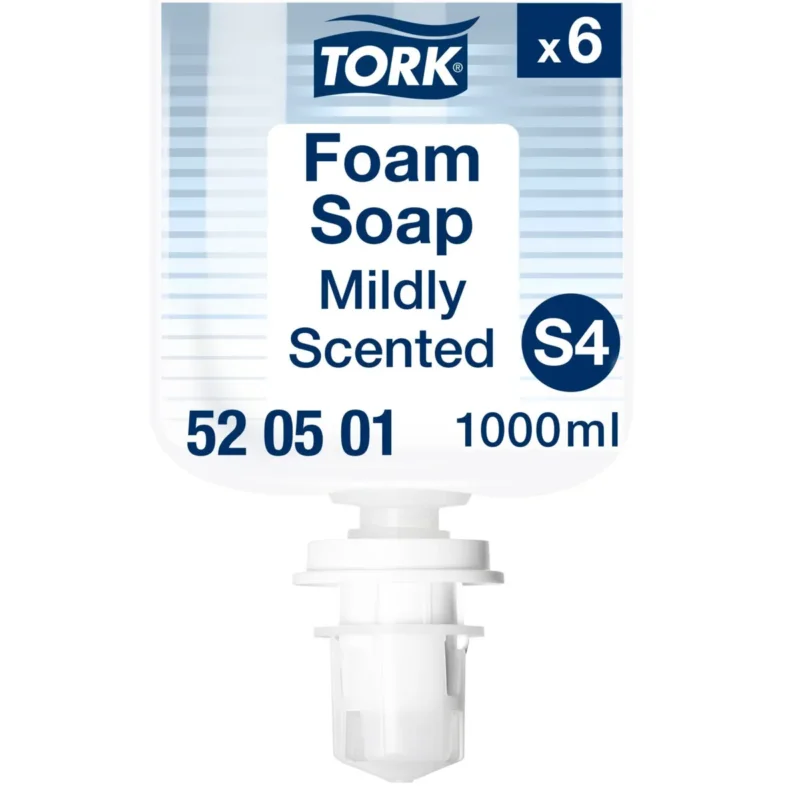Soldes Savon mousse Tork (6 pièces)