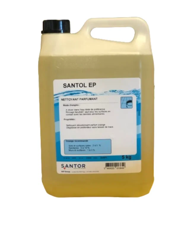 Super Prix Détergent surodorant pour sols et surfaces 5 KG Santol Ep Santor