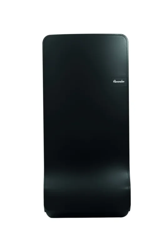 Distributeur essuie-mains noir 14,5x22x46 cm Renovelar Commander Maintenant