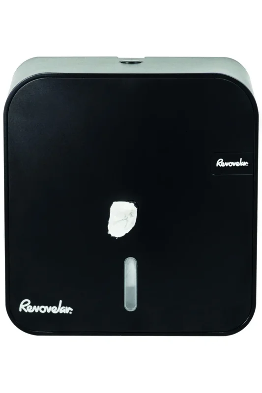 Distributeur papier hygiénique Maxi Jumbo noir Renovelar Prix Réduit