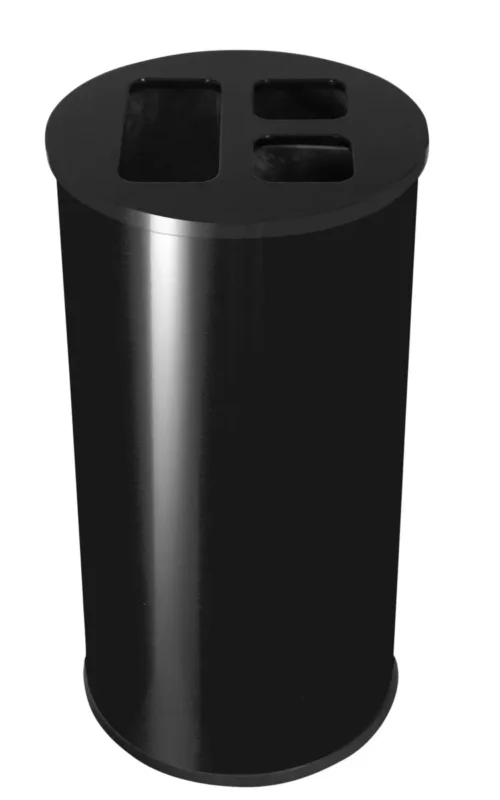 Commander Maintenant Collecteur tri acier 60 L noir Probbax