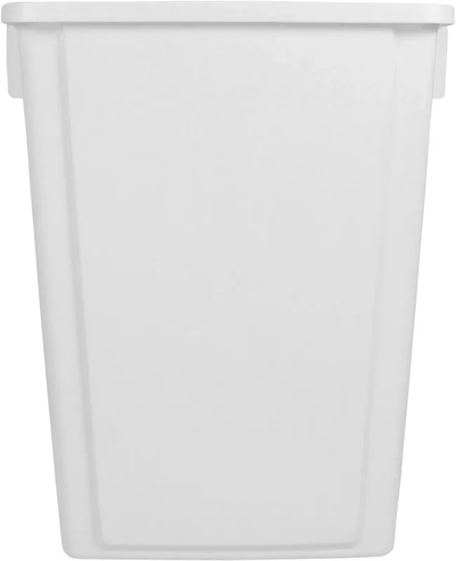 Bon Marché Collecteur tri sélectif plastique 60 L blanc Probbax