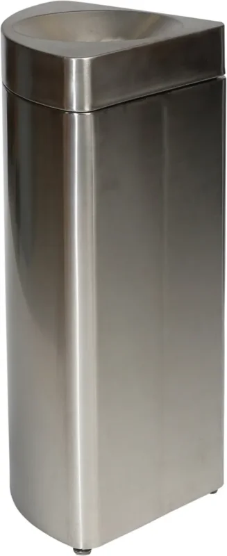 Prix Réduit Collecteur acier 30 L argent Probbax