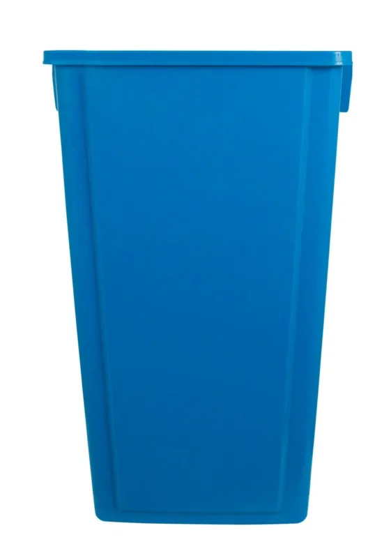 Livraison Gratuite Collecteur tri sélectif plastique 80 L bleu Probbax