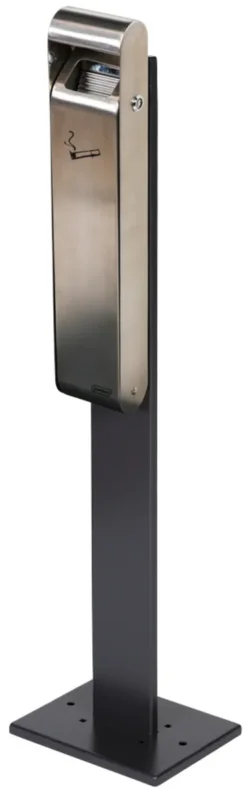 Cendrier sur pied inox 20 cm x 100 cm Slim Probbax Retour Gratuit