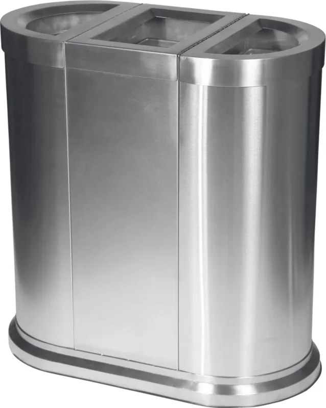 Station tri inox 150 L argent Probbax Dernier Modèle